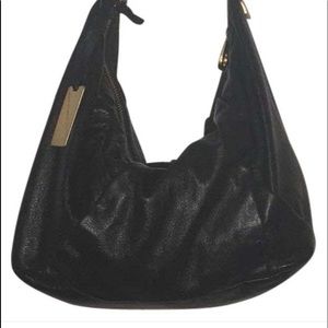 Marc by Marc Jacobs Pebbled leather in black/gold